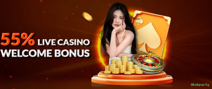 Cassino ao Vivo Okokparty